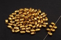 Бисер MIYUKI Long Drop #4202 золото, Duracoat Galvanized, 10 грамм