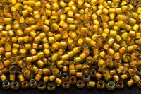 Бисер японский TOHO круглый 11/0 #0302 нарцисс/персик, окрашенный изнутри, 10 грамм