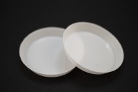Тарелочка для бисера круглая 5,9х0,9см, пластик, цвет белый, 32-123, 1шт
