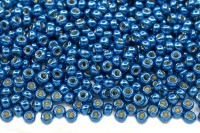 Бисер японский MIYUKI круглый 11/0 #5116 синяя вода, Duracoat гальванизированный, 10 грамм