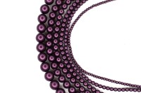 Жемчуг Preciosa, цвет 70161 матовый фиолетовый, 2мм, 10шт