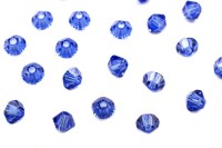 Бусина биконус Swarovski 5328 #206 3мм Sapphire, 5328-3-206, 20шт