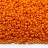 Бисер японский MIYUKI круглый 15/0 #4454 оранжевый, непрозрачный Duracoat, 10 грамм - Бисер японский MIYUKI круглый 15/0 #4454 оранжевый, непрозрачный Duracoat, 10 грамм