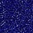 Бисер чешский PRECIOSA круглый 10/0 37050 синий, серебряная линия внутри, квадратное отверстие, 1 сорт, 50г - Бисер чешский PRECIOSA круглый 10/0 37050 синий, серебряная линия внутри, квадратное отверстие, 1 сорт, 50г
