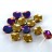 Бусины Ripple beads 12мм, цвет 00030/98545 California Violet, 720-004, около 10г (около 13шт) - Бусины Ripple beads 12мм, цвет 00030/98545 California Violet, 720-004, около 10г (около 13шт)