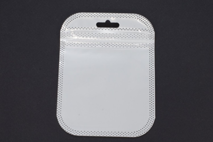 Пакеты с Zip-lock замком, с подвесом, 8,5х11см, белый/прозрачный, 38-011, 50шт Пакеты с Zip-lock замком, с подвесом, 8,5х11см, белый/прозрачный, 38-011, 50шт