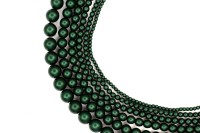 Жемчуг Preciosa, цвет 70157 матовый зеленый, 8мм, 10шт