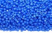 Бисер японский MIYUKI Delica цилиндр 11/0 DB-2134 яркий синий, непрозрачный Duracoat, 5 грамм