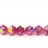 Бусины биконусы хрустальные 5мм, цвет ROSE AB, 750-016, 10шт - Бусины биконусы хрустальные 5мм, цвет ROSE AB, 750-016, 10шт