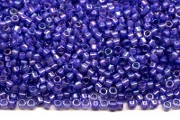 Бисер японский TOHO Treasure цилиндрический 11/0 #0934 светлый сапфир/фиолетовый, окрашенный изнутри, 5 грамм