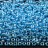 Бисер чешский PRECIOSA круглый 10/0 66000 голубой прозрачный блестящий, 5 грамм - Бисер чешский PRECIOSA круглый 10/0 66000 голубой прозрачный блестящий, 5 грамм