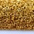 Бисер японский MIYUKI Delica цилиндр 11/0 DB-0410 желтое золото, гальванизированный, 5 грамм - Бисер японский MIYUKI Delica цилиндр 11/0 DB-0410 желтое золото, гальванизированный, 5 грамм