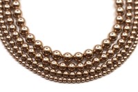 Жемчуг Swarovski 5810 #295 4мм Crystal Bronze Pearl, 5810-4-295, 10шт
