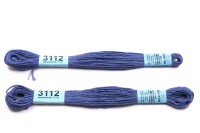 Мулине Gamma, цвет 3112 светло-синий, хлопок, 8м, 1шт