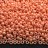 Бисер японский MIYUKI круглый 11/0 #0596 лосось, непрозрачный радужный, 10 грамм - Бисер японский MIYUKI круглый 11/0 #0596 лосось, непрозрачный радужный, 10 грамм