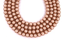 Жемчуг Preciosa, цвет 70574 матовый кремовая роза, 5мм, 10шт