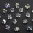 Бусина биконус Swarovski 5328 #001 AB 4мм Crystal AB, 5328-4-001-101, 20шт - Бусина биконус Swarovski 5328 #001 AB 4мм Crystal AB, 5328-4-001-101, 20шт