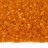 Бисер чешский PRECIOSA Богемский граненый, рубка 10/0 85091 сатин оранжевый, около 10 грамм - Бисер чешский PRECIOSA Богемский граненый, рубка 10/0 85091 сатин оранжевый, около 10 грамм