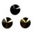 Риволи Matubo 12mm Czech Glass, цвет RV009 Jet/Brown flare, 12-RV009, 1шт - Риволи Matubo 12mm Czech Glass, цвет RV009 Jet/Brown flare, 12-RV009, 1шт