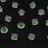 Бусины биконусы хрустальные 4мм, цвет CHRYSOLITE MATT, 746-109, 20шт - Бусины биконусы хрустальные 4мм, цвет CHRYSOLITE MATT, 746-109, 20шт
