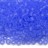 Бисер японский TOHO круглый 8/0 #0013F светлый сапфир, матовый прозрачный, 10 грамм - Бисер японский TOHO круглый 8/0 #0013F светлый сапфир, матовый прозрачный, 10 грамм