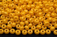 Бисер чешский PRECIOSA круглый 6/0 22002 желтый подсолнух, PermaLux, 50г
