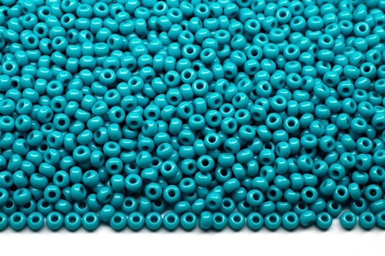 Бисер чешский PRECIOSA круглый 10/0 63030 голубой непрозрачный, 2 сорт, 50г Бисер чешский PRECIOSA круглый 10/0 63030 голубой непрозрачный, 2 сорт, 50г