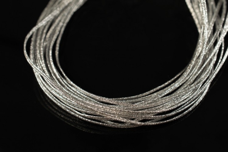Cутаж 2мм, цвет ST1580 Textured Metallic Silver (серебро), 1 метр Cутаж 2мм, цвет ST1580 Textured Metallic Silver (серебро), 1 метр