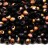 Бисер MIYUKI Drops 3,4мм #55045 Black Capri Rose, матовый непрозрачный, 10 грамм - Бисер MIYUKI Drops 3,4мм #55045 Black Capri Rose, матовый непрозрачный, 10 грамм
