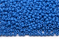 Бисер чешский PRECIOSA круглый 10/0 63080 синий непрозрачный, 5 грамм