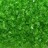 Бисер китайский рубка размер 11/0, цвет 0019А зеленый прозрачный, 450г - Бисер китайский рубка размер 11/0, цвет 0019А зеленый прозрачный, 450г