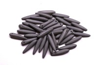 Бусины Thorn beads 5х16мм, цвет 02010/29566 матовый серый непрозрачный, 719-047, около 10г (около 32шт)