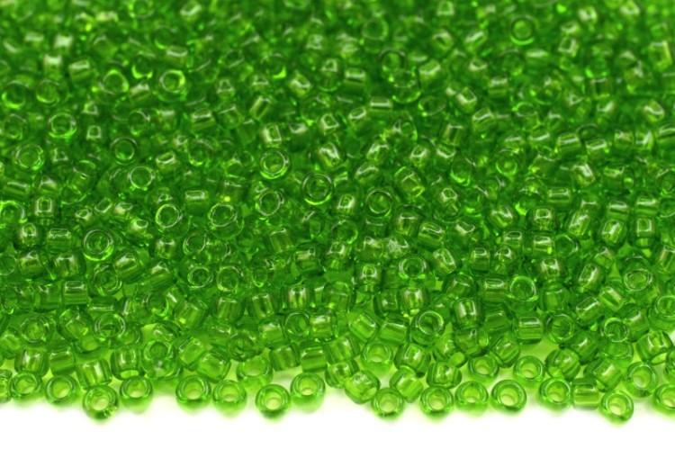 Бисер японский TOHO круглый 15/0 #0007 перидот, прозрачный, 10 грамм Бисер японский TOHO круглый 15/0 #0007 перидот, прозрачный, 10 грамм Бисер японский TOHO круглый 15/0 #0007 перидот, прозрачный, 10 грамм