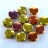 Бусины Ripple beads 12мм, цвет 00030/98542 California Gold Rush, 720-001, около 10г (около 13шт) - Бусины Ripple beads 12мм, цвет 00030/98542 California Gold Rush, 720-001, около 10г (около 13шт)