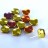 Бусины Ripple beads 12мм, цвет 00030/98542 California Gold Rush, 720-001, около 10г (около 13шт) - Бусины Ripple beads 12мм, цвет 00030/98542 California Gold Rush, 720-001, около 10г (около 13шт)