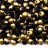 Бисер MIYUKI Drops 3,4мм #55044 Black Amber, матовый непрозрачный, 10 грамм - Бисер MIYUKI Drops 3,4мм #55044 Black Amber, матовый непрозрачный, 10 грамм