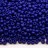 Бисер японский TOHO круглый 11/0 #0048F синий, матовый непрозрачный, 10 грамм - Бисер японский TOHO круглый 11/0 #0048F синий, матовый непрозрачный, 10 грамм
