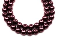 Жемчуг Preciosa Maxima, цвет light burgundy, 10мм, 704-077, 5шт