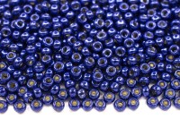 Бисер японский MIYUKI круглый 11/0 #5111 синий, Duracoat гальванизированный, 10 грамм