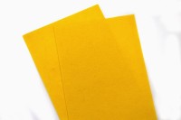 Фетр жёсткий 20х30см, цвет 643 жёлтый, толщина 1мм, 1021-020, 1 лист
