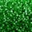 Бисер чешский PRECIOSA сатиновая рубка 9/0 05156 зеленый, 50г - Бисер чешский PRECIOSA сатиновая рубка 9/0 05156 зеленый, 50г