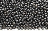 Бисер чешский PRECIOSA круглый 10/0 22022 серый, PermaLux, 1 сорт, 50г