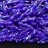 Бисер японский Miyuki Twisted Bugle 2,7х12мм #0177-R кобальт, радужный прозрачный, 1 упаковка (около 13 грамм) - Бисер японский Miyuki Twisted Bugle 2,7х12мм #0177-R кобальт, радужный прозрачный, 1 упаковка (около 13 грамм)