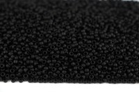 ОПТ Бисер японский TOHO круглый 15/0 #0049F черный, матовый непрозрачный, 100 грамм