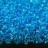 Бисер чешский PRECIOSA круглый 6/0 60030 голубой прозрачный, квадратное отверстие, 50г - Бисер чешский PRECIOSA круглый 6/0 60030 голубой прозрачный, квадратное отверстие, 50г