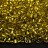 Бисер чешский PRECIOSA Богемский граненый, рубка 11/0 87010 желтый, серебряная линия внутри, около 10 грамм - Бисер чешский PRECIOSA Богемский граненый, рубка 11/0 87010 желтый, серебряная линия внутри, около 10 грамм