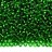 Бисер чешский PRECIOSA круглый 13/0 57120 зеленый, серебряная линия внутри, 25г - Бисер чешский PRECIOSA круглый 13/0 57120 зеленый, серебряная линия внутри, 25г