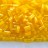 Бисер японский TOHO Bugle стеклярус 3мм #0349 хрусталь/желтый, окрашенный изнутри, 5 грамм - Бисер японский TOHO Bugle стеклярус 3мм #0349 хрусталь/желтый, окрашенный изнутри, 5 грамм
