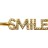 Подвеска SMILE 29х6х2мм, отверстие 5х3мм, латунь/фианиты, золото, 22-748, 1шт - Подвеска SMILE 29х6х2мм, отверстие 5х3мм, латунь/фианиты, золото, 22-748, 1шт