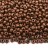 Бисер чешский PRECIOSA круглый 10/0 16А19 коричневый непрозрачный, 1 сорт, 50г - Бисер чешский PRECIOSA круглый 10/0 16А19 коричневый непрозрачный, 1 сорт, 50г